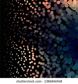 Geometric colorful vector background. Abstract halftone illustration pattern. Vintage texture