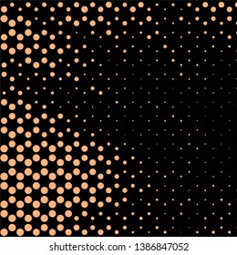 Geometric colorful vector background. Abstract halftone illustration pattern. Vintage texture