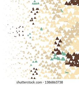 Geometric colorful vector background. Abstract halftone illustration pattern. Vintage texture