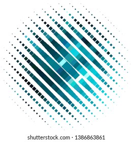 Geometric colorful vector background. Abstract halftone illustration pattern. Vintage texture
