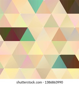 Geometric colorful vector background. Abstract halftone illustration pattern. Vintage texture