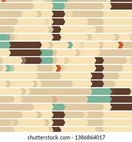 Geometric colorful vector background. Abstract halftone illustration pattern. Vintage texture