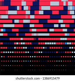 Geometric colorful vector background. Abstract halftone illustration pattern. Vintage texture
