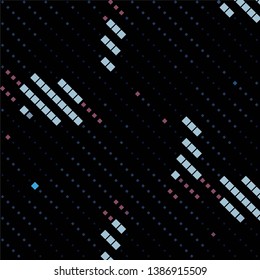 Geometric colorful vector background. Abstract halftone illustration pattern. Vintage texture
