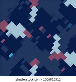 Geometric colorful vector background. Abstract halftone illustration pattern. Vintage texture
