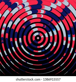 Geometric colorful vector background. Abstract halftone illustration pattern. Vintage texture
