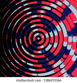 Geometric colorful vector background. Abstract halftone illustration pattern. Vintage texture
