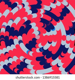 Geometric colorful vector background. Abstract halftone illustration pattern. Vintage texture

