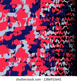 Geometric colorful vector background. Abstract halftone illustration pattern. Vintage texture
