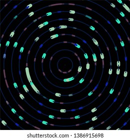 Geometric colorful vector background. Abstract halftone illustration pattern. Vintage texture
