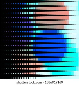 Geometric colorful vector background. Abstract halftone illustration pattern. Vintage texture
