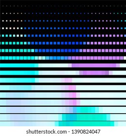 Geometric colorful vector background. Abstract halftone illustration pattern. Vintage texture
