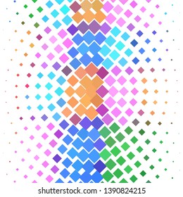 Geometric colorful vector background. Abstract halftone illustration pattern. Vintage texture