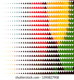 Geometric colorful vector background. Abstract halftone illustration pattern. Vintage texture