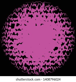 Geometric colorful vector background. Abstract halftone illustration pattern. Vintage texture