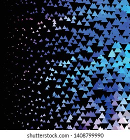 Geometric colorful vector background. Abstract halftone illustration pattern. Vintage texture