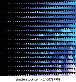 Geometric colorful vector background. Abstract halftone illustration pattern. Vintage texture