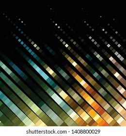 Geometric colorful vector background. Abstract halftone illustration pattern. Vintage texture