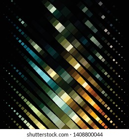 Geometric colorful vector background. Abstract halftone illustration pattern. Vintage texture