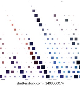 Geometric colorful vector background. Abstract halftone illustration pattern. Vintage texture