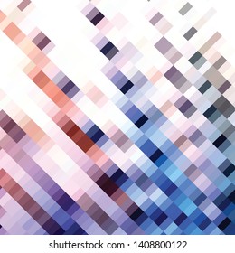 Geometric colorful vector background. Abstract halftone illustration pattern. Vintage texture