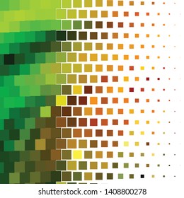 Geometric colorful vector background. Abstract halftone illustration pattern. Vintage texture