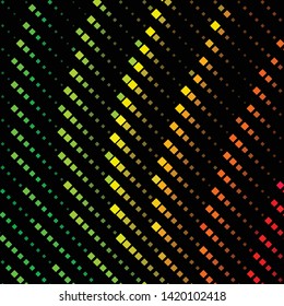 Geometric colorful vector background. Abstract halftone illustration pattern. Vintage texture