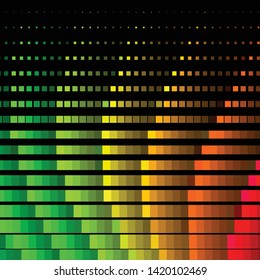 Geometric colorful vector background. Abstract halftone illustration pattern. Vintage texture