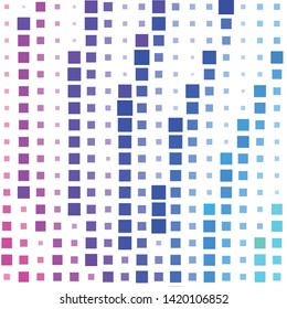 Geometric colorful vector background. Abstract halftone illustration pattern. Vintage texture