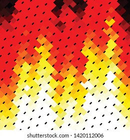 Geometric colorful vector background. Abstract halftone illustration pattern. Vintage texture