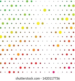 Geometric colorful vector background. Abstract halftone illustration pattern. Vintage texture