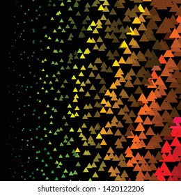 Geometric colorful vector background. Abstract halftone illustration pattern. Vintage texture