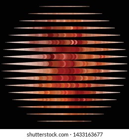 Geometric colorful vector background. Abstract halftone illustration pattern. Vintage texture