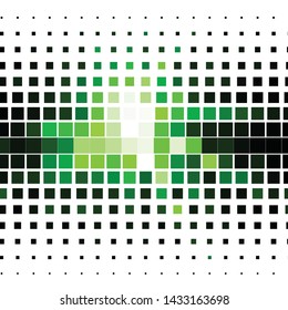 Geometric colorful vector background. Abstract halftone illustration pattern. Vintage texture