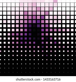 Geometric colorful vector background. Abstract halftone illustration pattern. Vintage texture