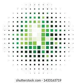 Geometric colorful vector background. Abstract halftone illustration pattern. Vintage texture