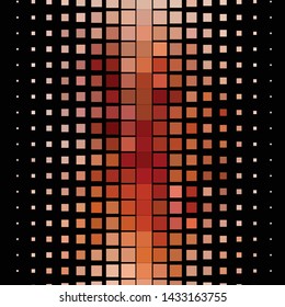 Geometric colorful vector background. Abstract halftone illustration pattern. Vintage texture