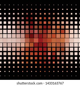 Geometric colorful vector background. Abstract halftone illustration pattern. Vintage texture