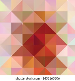 Geometric colorful vector background. Abstract halftone illustration pattern. Vintage texture
