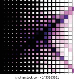 Geometric colorful vector background. Abstract halftone illustration pattern. Vintage texture