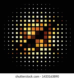 Geometric colorful vector background. Abstract halftone illustration pattern. Vintage texture