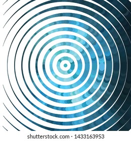 Geometric colorful vector background. Abstract halftone illustration pattern. Vintage texture