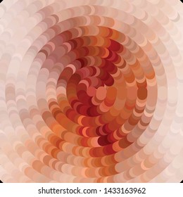 Geometric colorful vector background. Abstract halftone illustration pattern. Vintage texture