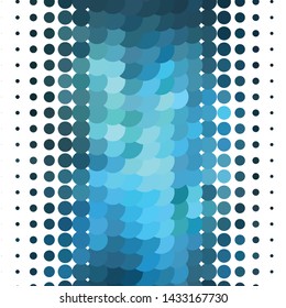 Geometric colorful vector background. Abstract halftone illustration pattern. Vintage texture