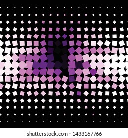 Geometric colorful vector background. Abstract halftone illustration pattern. Vintage texture