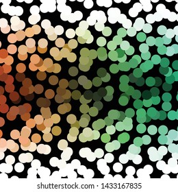 Geometric colorful vector background. Abstract halftone illustration pattern. Vintage texture