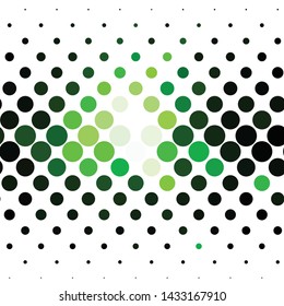 Geometric colorful vector background. Abstract halftone illustration pattern. Vintage texture