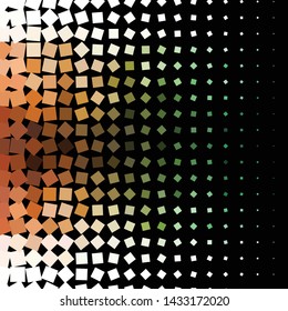 Geometric colorful vector background. Abstract halftone illustration pattern. Vintage texture