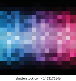 Geometric colorful vector background. Abstract halftone illustration pattern. Vintage texture