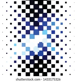 Geometric colorful vector background. Abstract halftone illustration pattern. Vintage texture